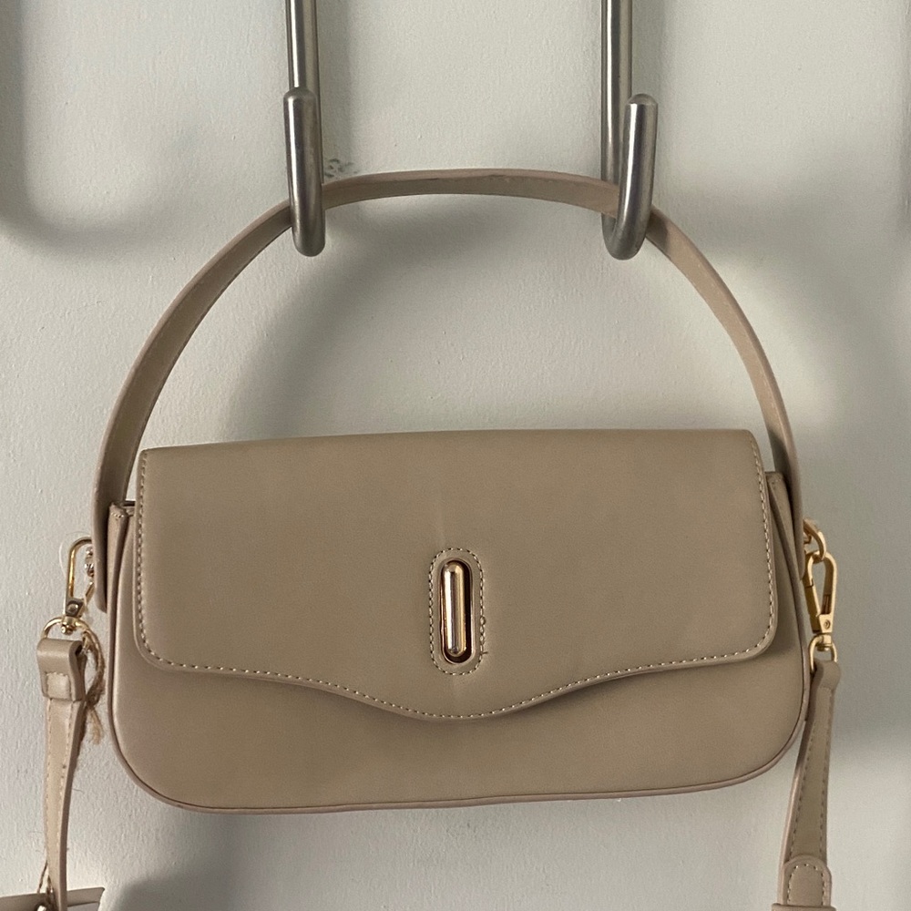 Beige Handbag